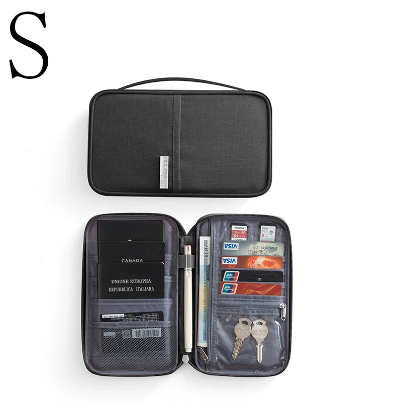 Family Voyager Travel Wallet – Multi-Passport Document Organizer