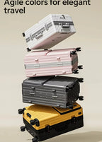 20/24/26" Front Opening Pocket Aluminum Frame Luggage