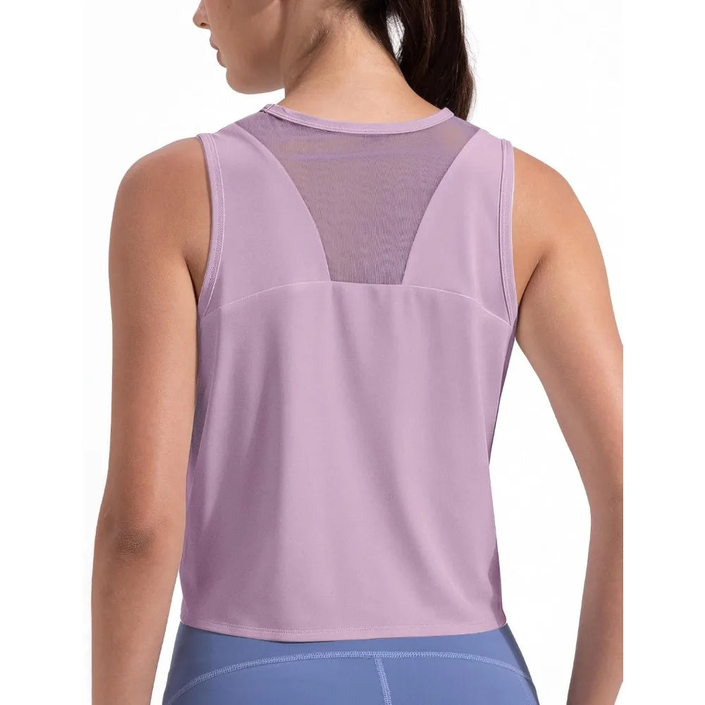 Women's Pioneer Camp Athletic Tank Top w/Mesh Panel