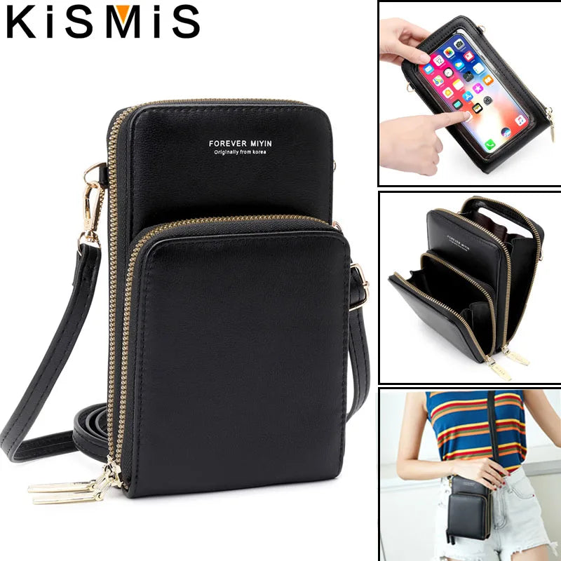 Crossbody RFID Messenger Bag