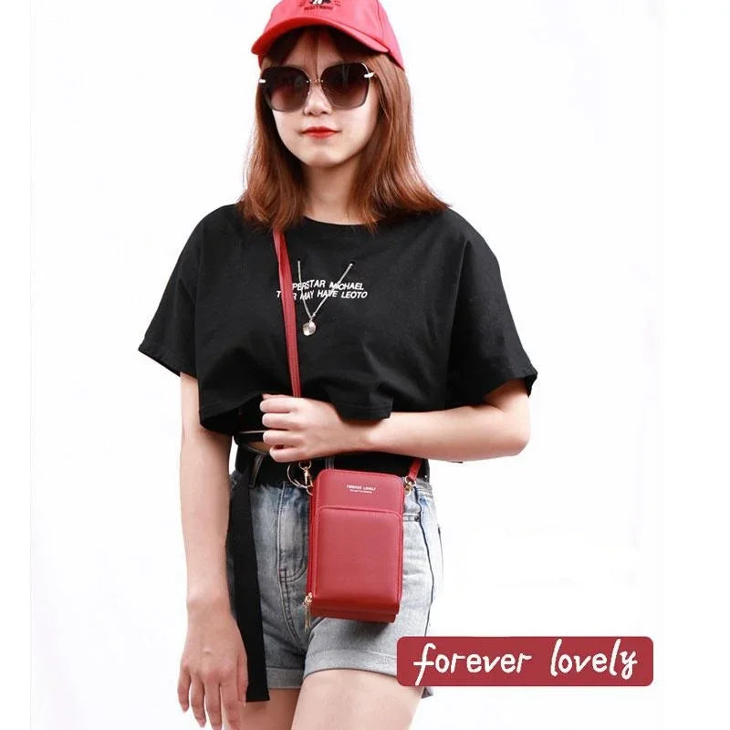Crossbody RFID Messenger Bag