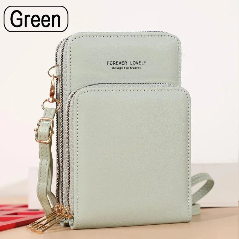 Crossbody RFID Messenger Bag