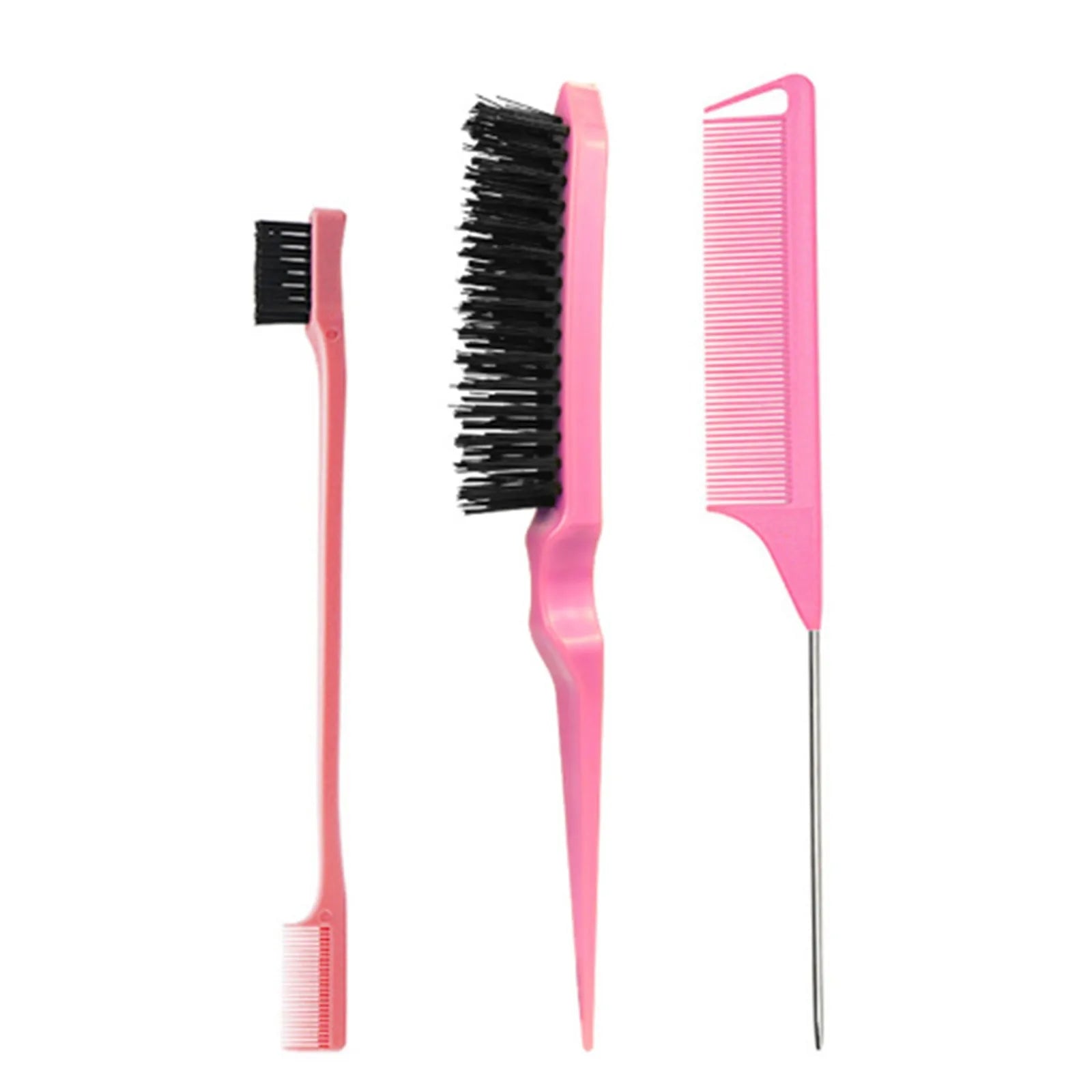 3pcs Hair Styling Hairbrush and Comb