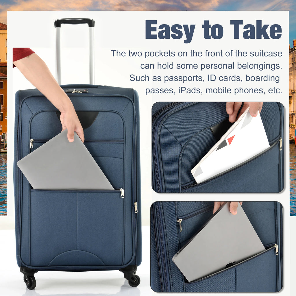 Softside Expandable 5pcs Set w/Duffel Bag