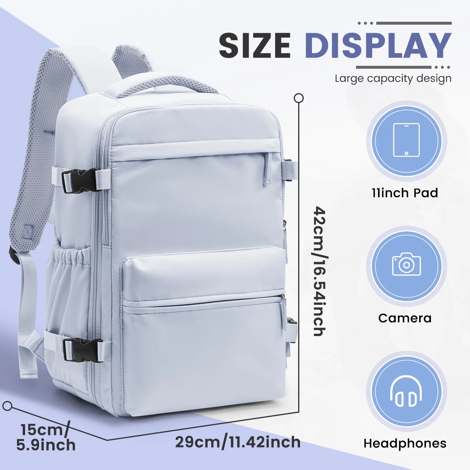 Cabin Bag Vacuum Compression Backpack