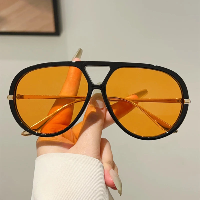 Oversized Pilot Sunglasses