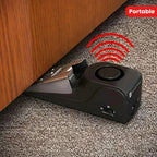 SafeStay Portable Door Stop Alarm – 120dB Travel Hotel Safety Wedge