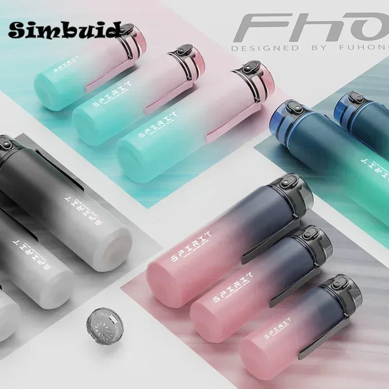 500ML/650ML/1000ML Leak Proof Water Bottle