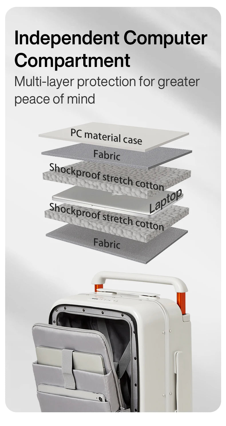Wide Handle Carry-On