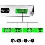 Digital Portable Luggage Scale for Up To 110lbs