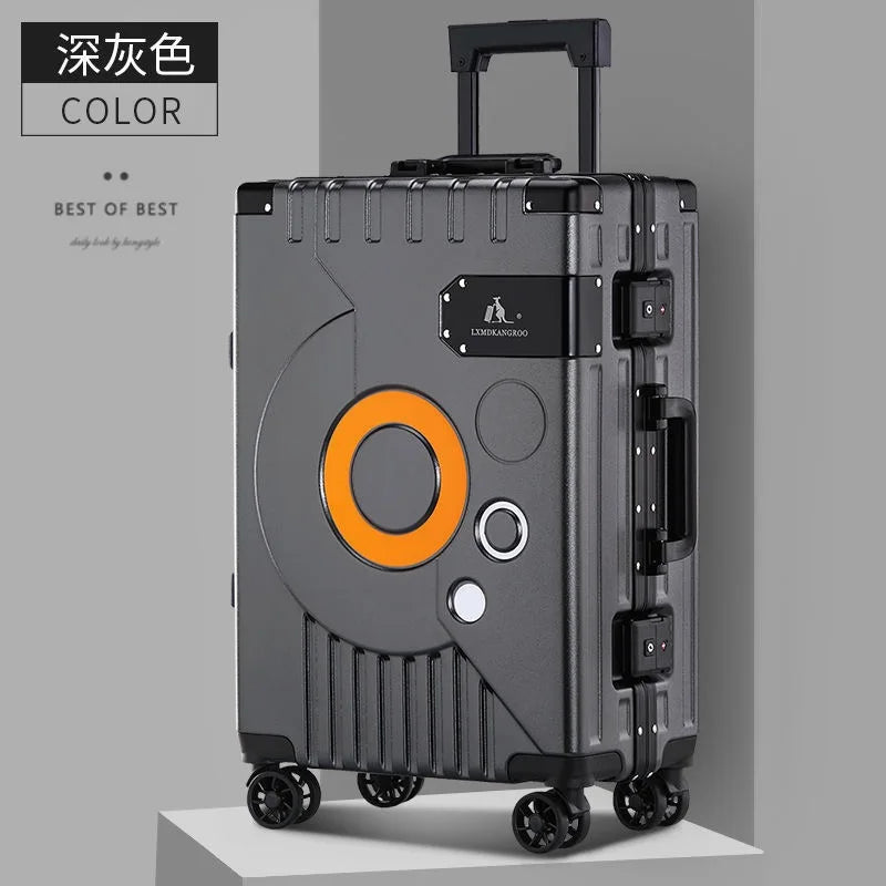 20/22/24/26 Aluminum Frame Trolley Luggage