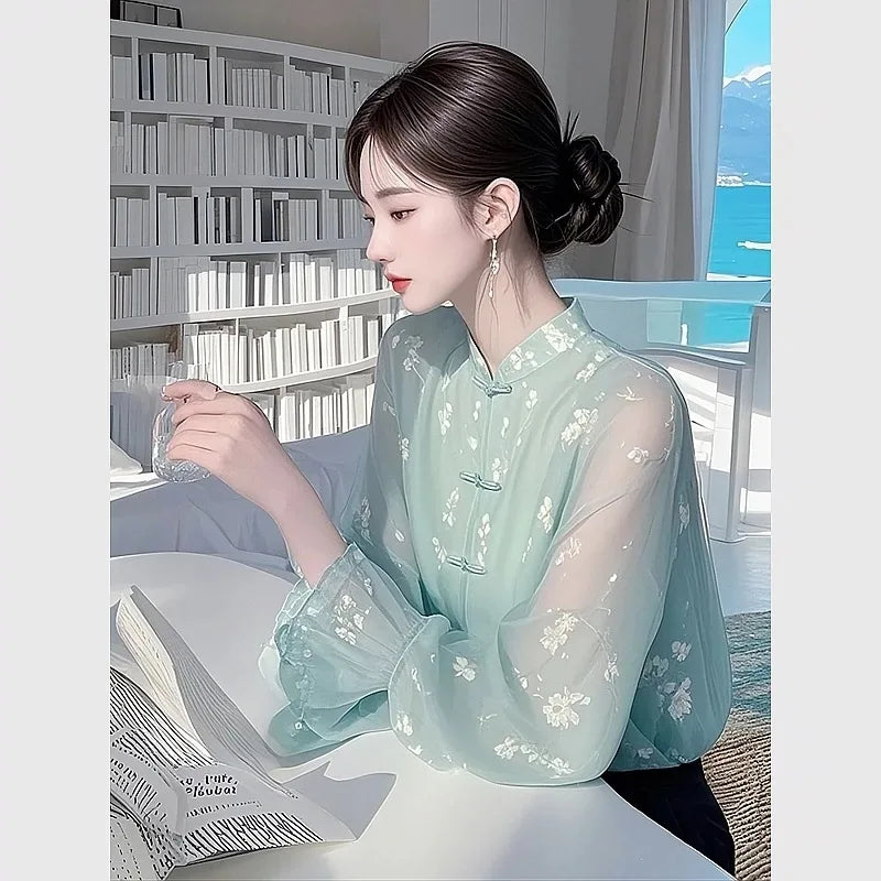 Women's Casual Vintage Blouse