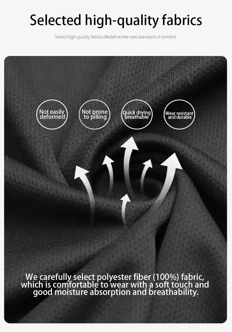 Men's 3D Printed Polyester Shorts Set
