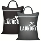 2pcs Large Washable Travel Laundry Bags
