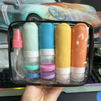 4pcs/17pcs Refillable Leak-Proof Bottles