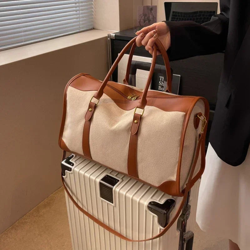 Vintage Crossbody Travel Luggage Handbag
