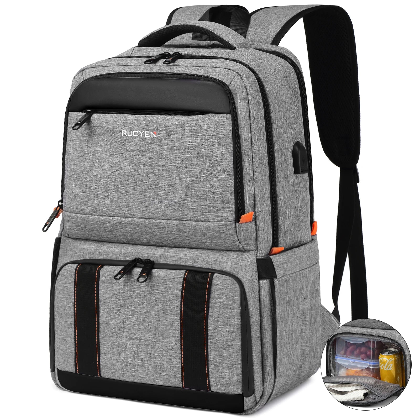 Insulated Multifunctional Cooler Travel Backpack
