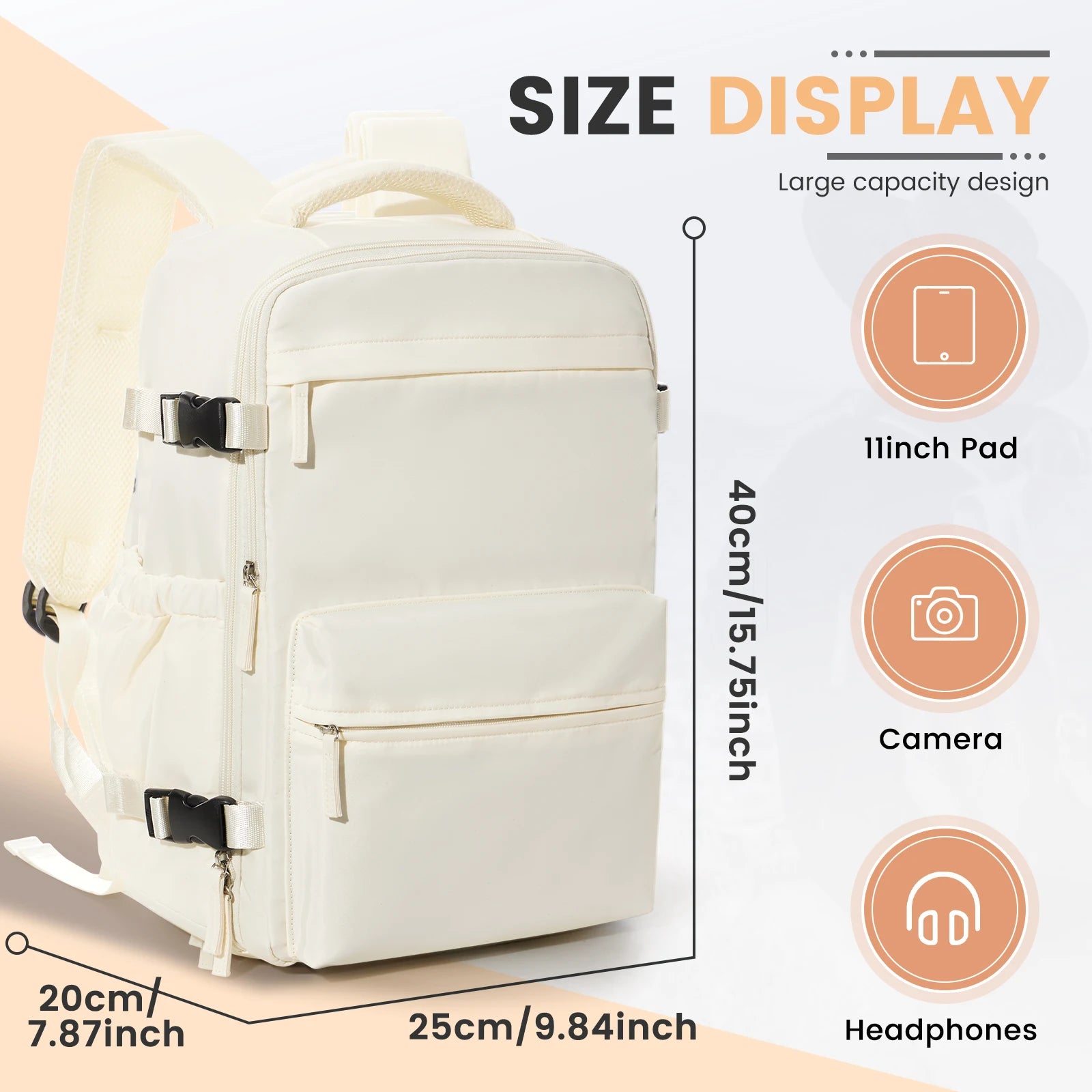 Cabin Bag Vacuum Compression Backpack
