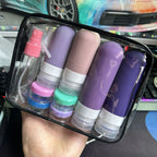 4pcs/17pcs Refillable Leak-Proof Bottles
