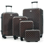 5/6-Piece Hardside Luggage Set – Lightweight & Expandable