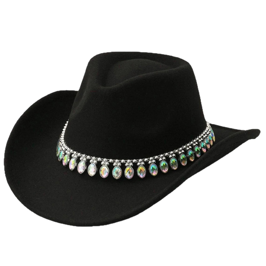 Wide Brim Wool Fedora