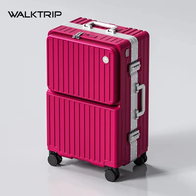 20/24/26" Front Opening Pocket Aluminum Frame Luggage