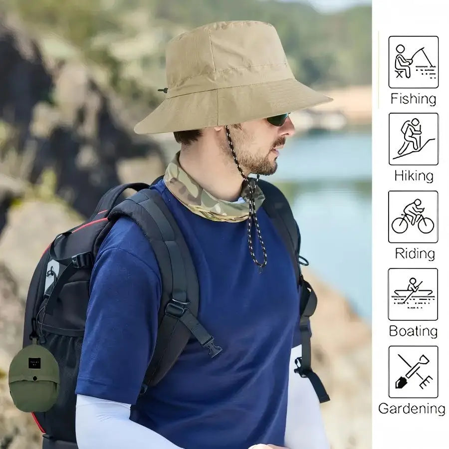 Waterproof Fisherman Sun Hat