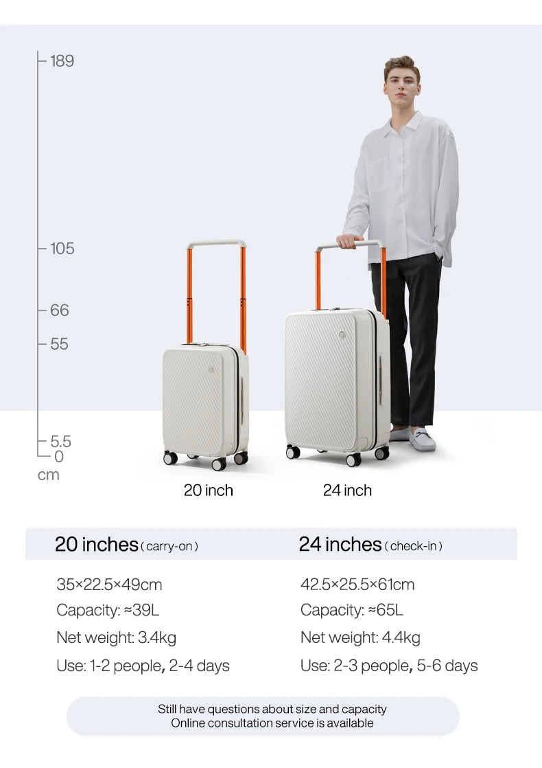 20/24 Wide Handle Carry On