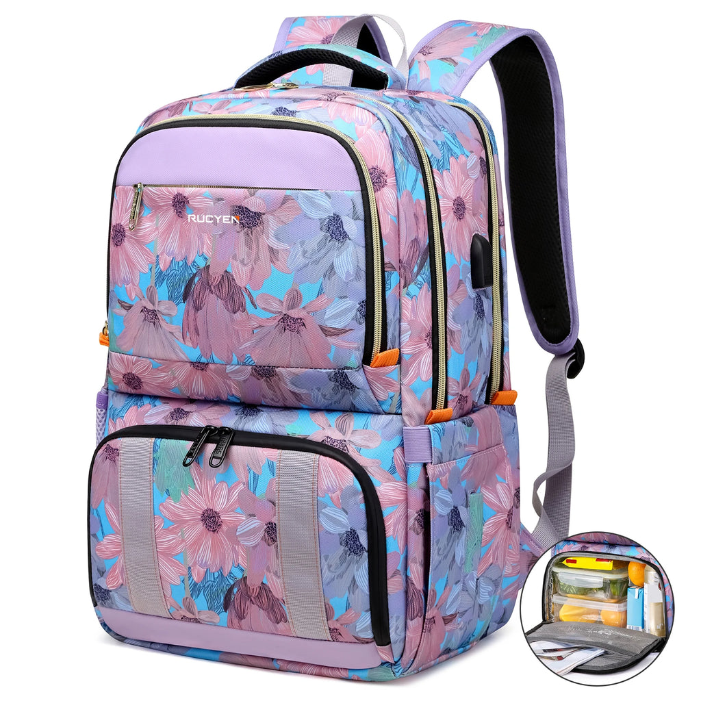 Insulated Multifunctional Cooler Travel Backpack