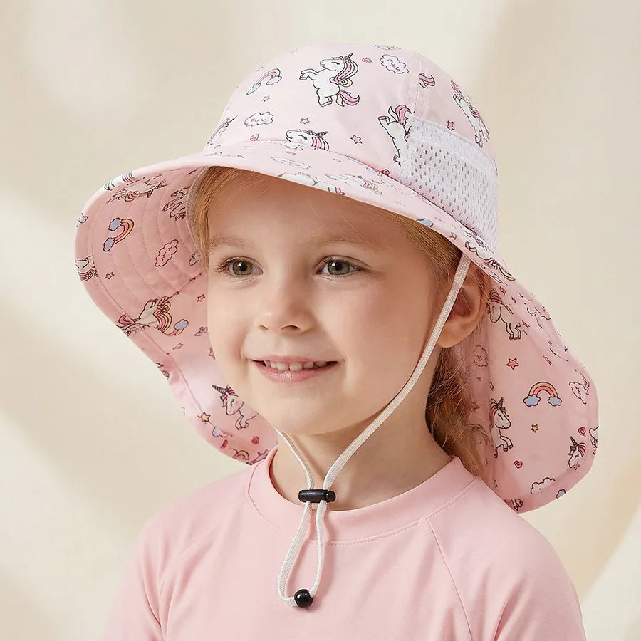 1-10Yr Children's Sun Protection Hat