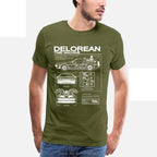 Time-Traveling Delorean T-Shirt