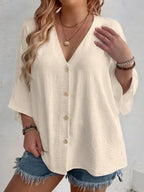 Women's Breathable V-Neck T-shirt