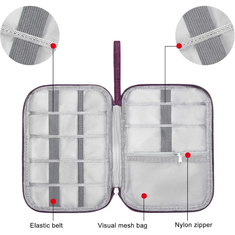 Travel Electronics Organizer Bag
