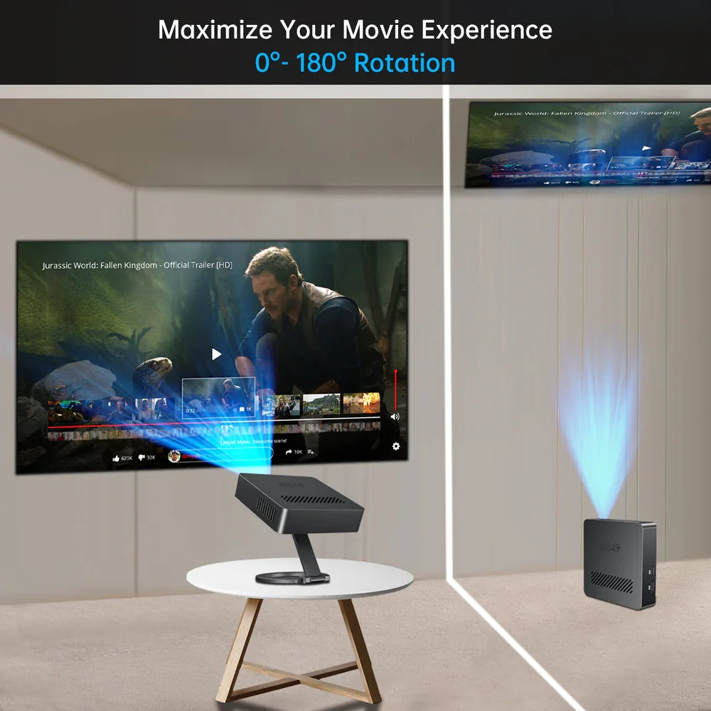 Mini HD 1080P Portable Video Projector