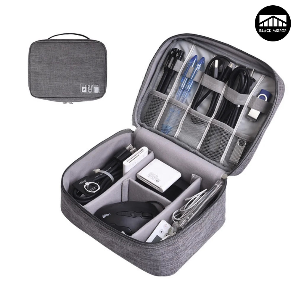 Large Capacity Travel Electronics Accessories Organizer