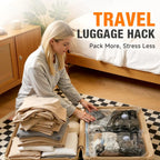 18-Pack Cordless Travel Vacuum Compression Bags