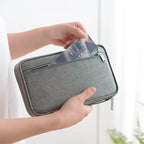 Family Voyager Travel Wallet – Multi-Passport Document Organizer