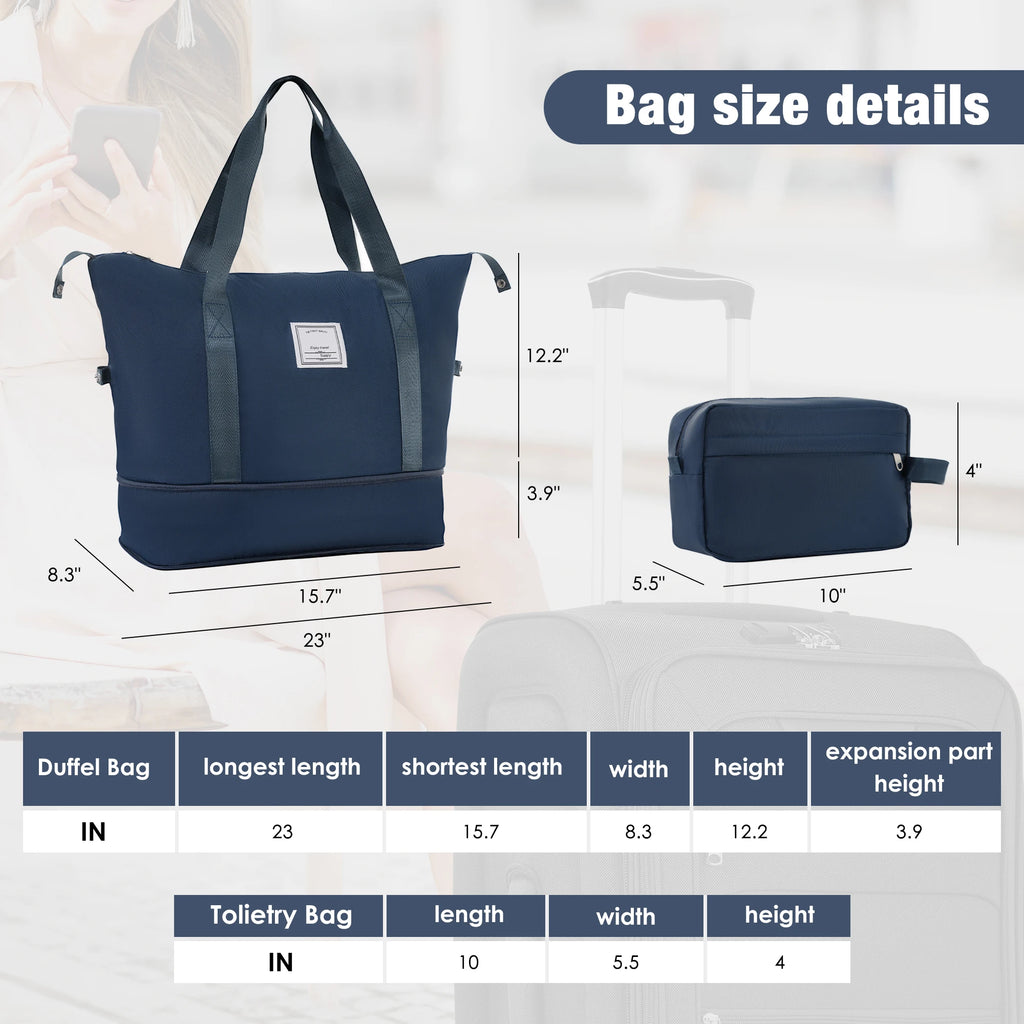 Softside Expandable 5pcs Set w/Duffel Bag