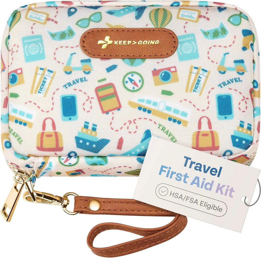 Compact Travel First Aid Kit