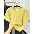 Casual Plus Size Short Sleeved T-Shirt