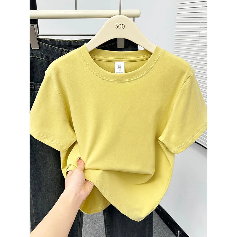 Casual Plus Size Short Sleeved T-Shirt
