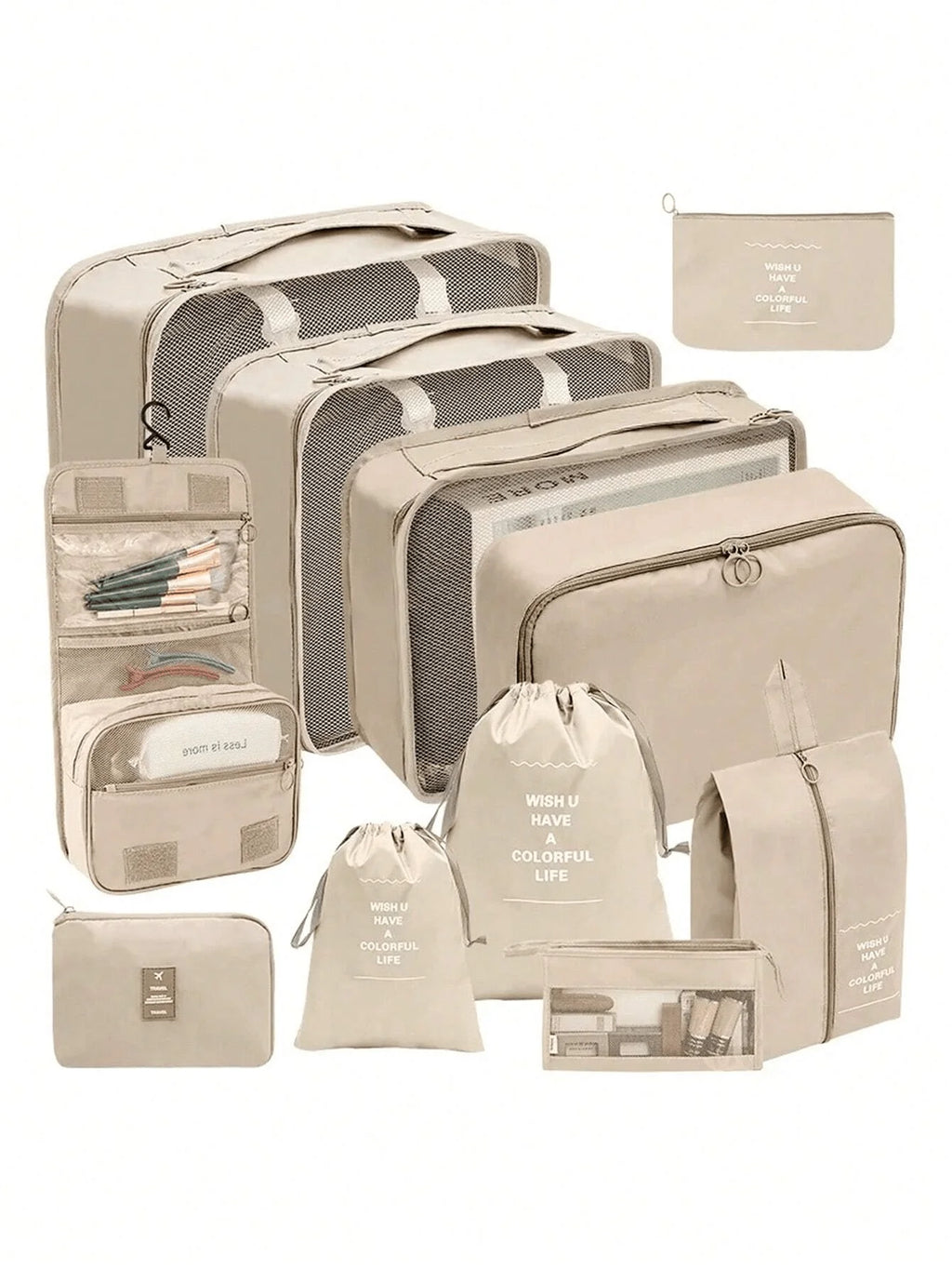 11 Pcs Travel Packing Cubes Set