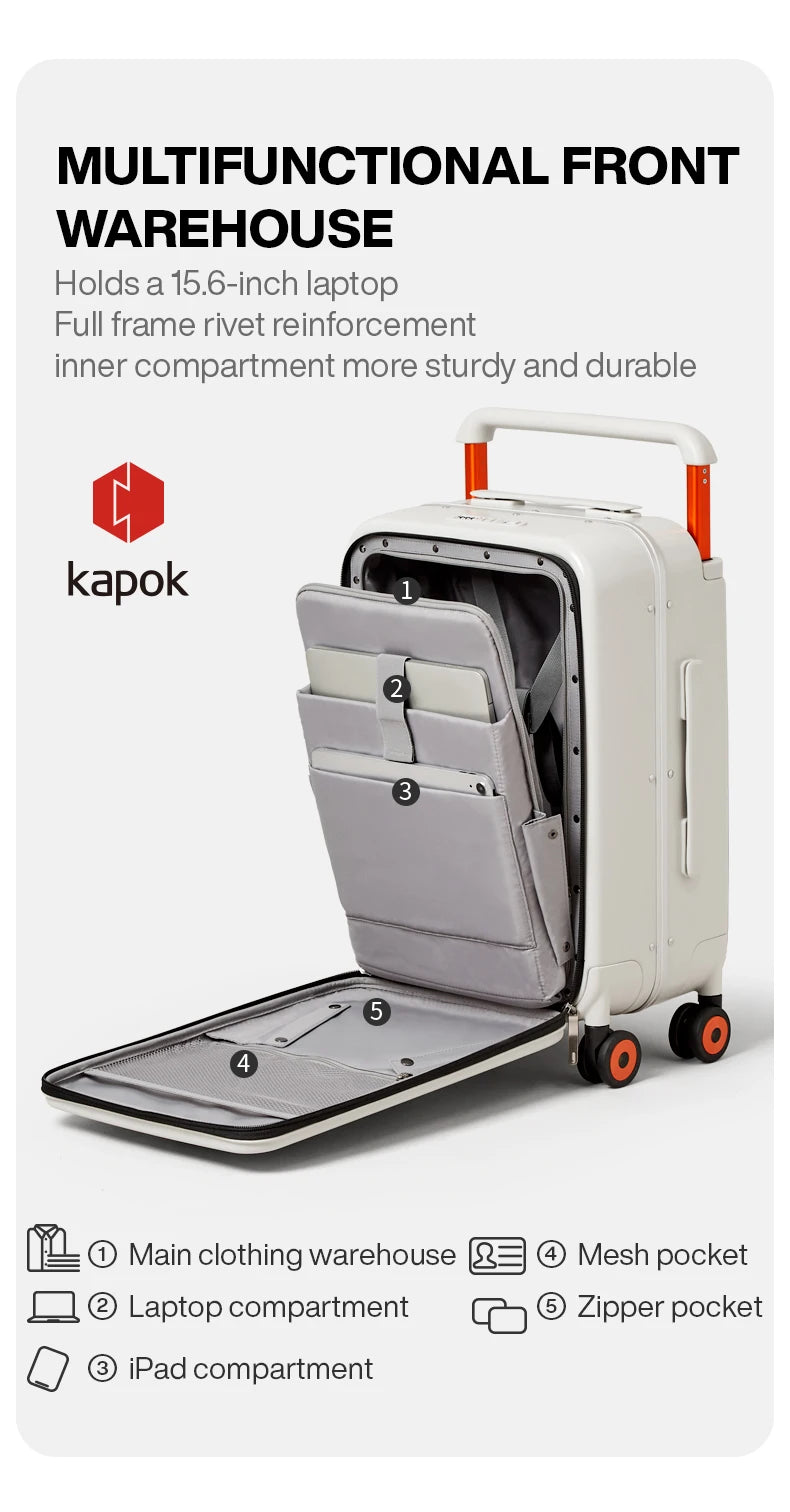 Wide Handle Carry-On