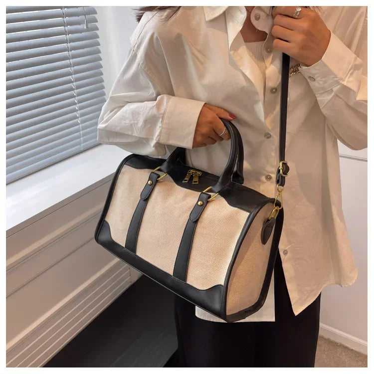 Vintage Crossbody Travel Luggage Handbag