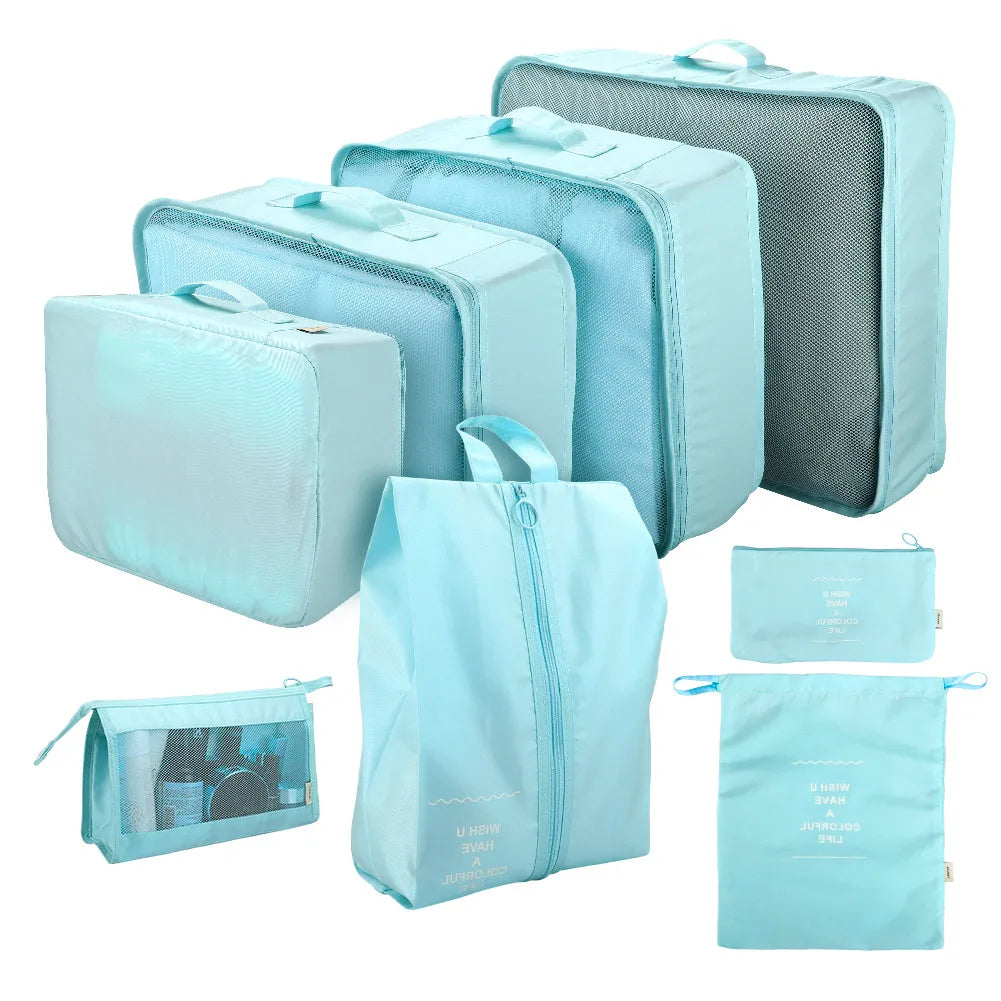 8Pcs Travel Packing Cube Set