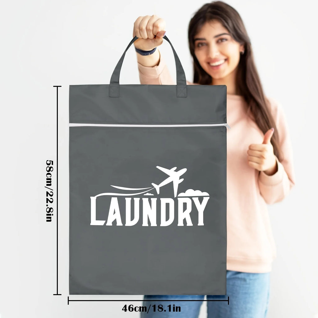 2pcs Large Washable Travel Laundry Bags