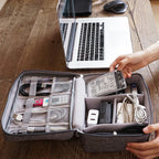 Large Capacity Travel Electronics Accessories Organizer