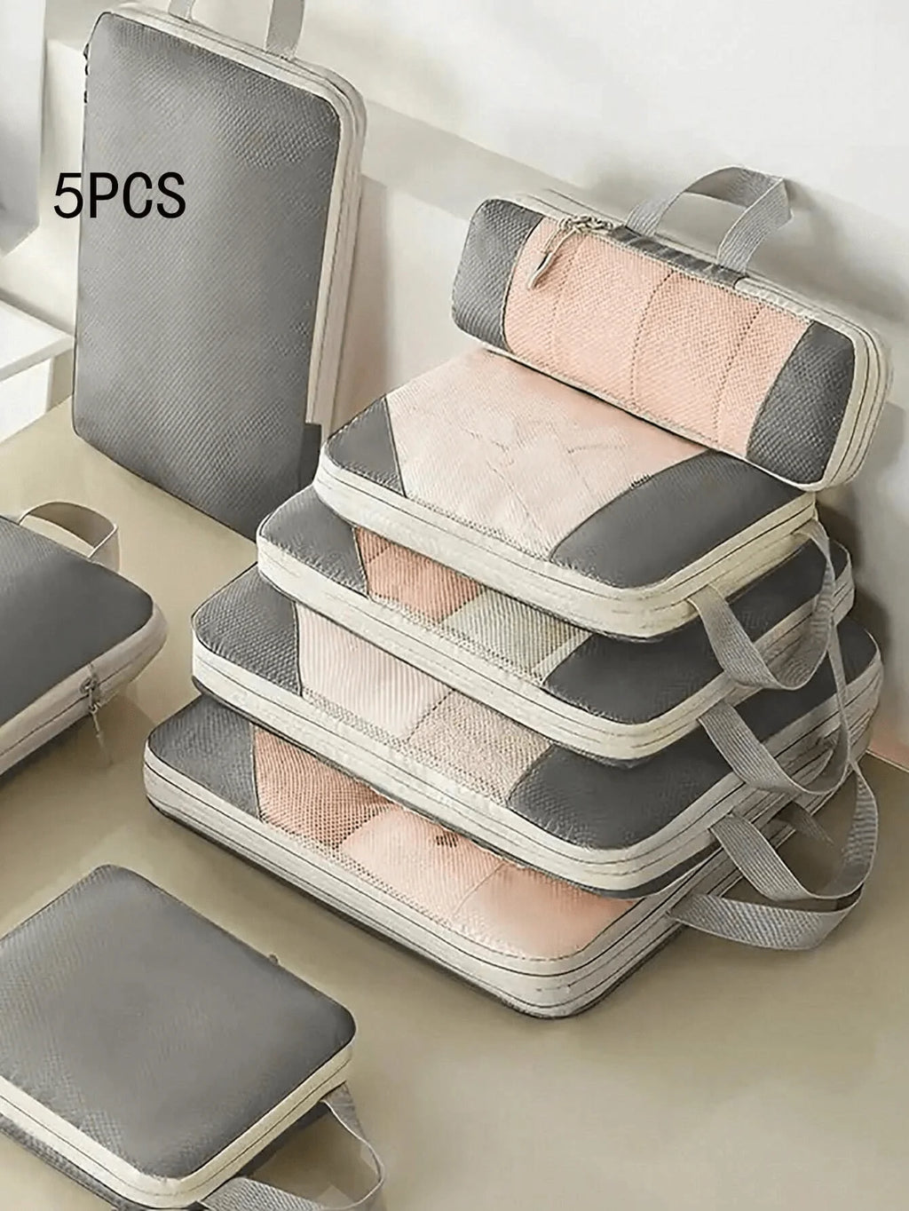 6 Pcs Compression Travel Cubes