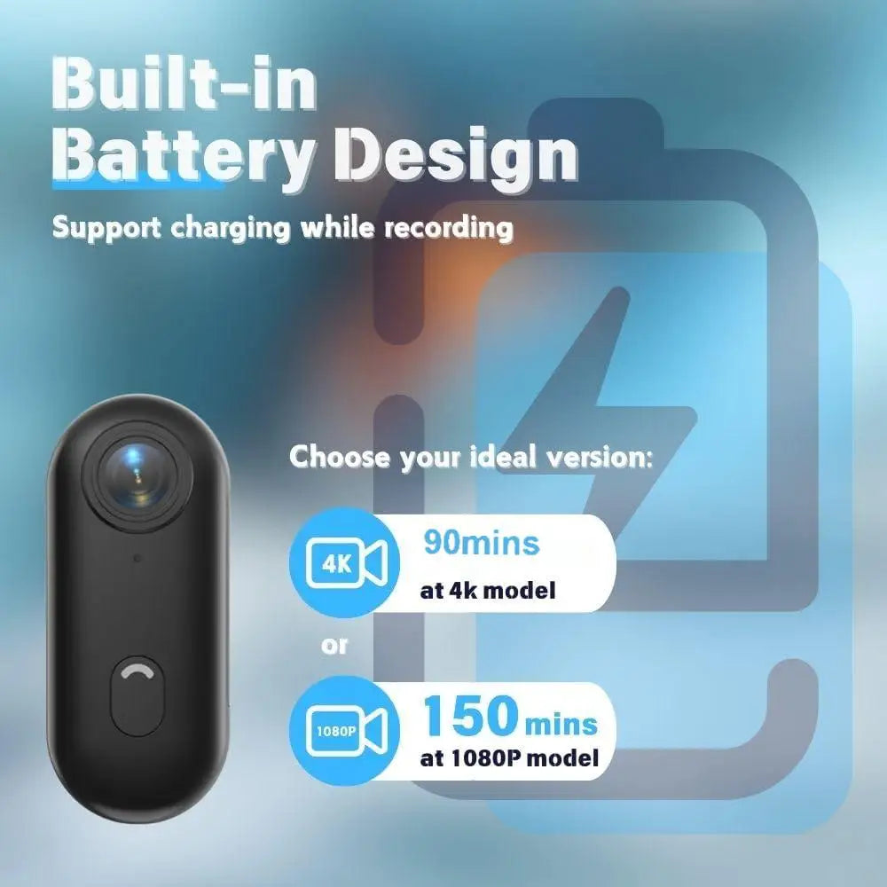 4K Mini Vlog Camera with WiFi