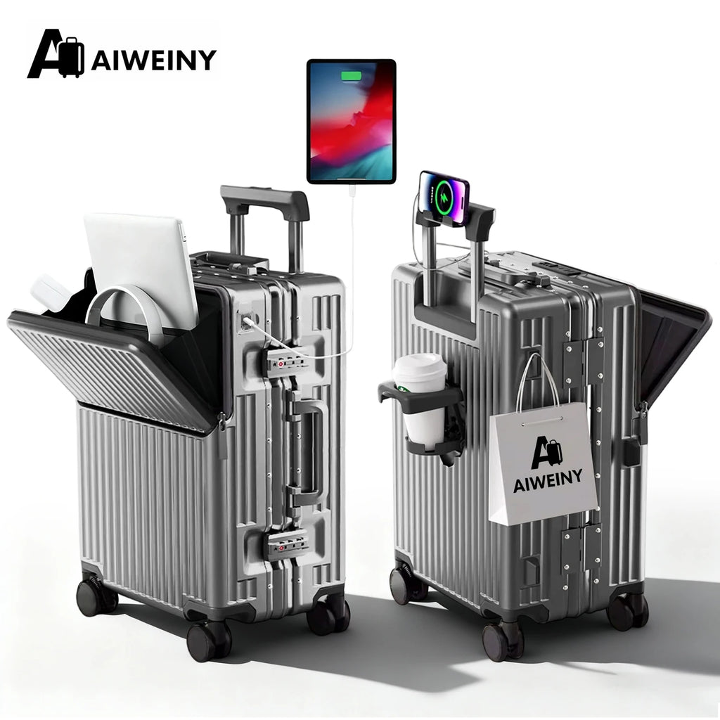 20/24/27 Lightweight Aluminum Hard Shell Luggage